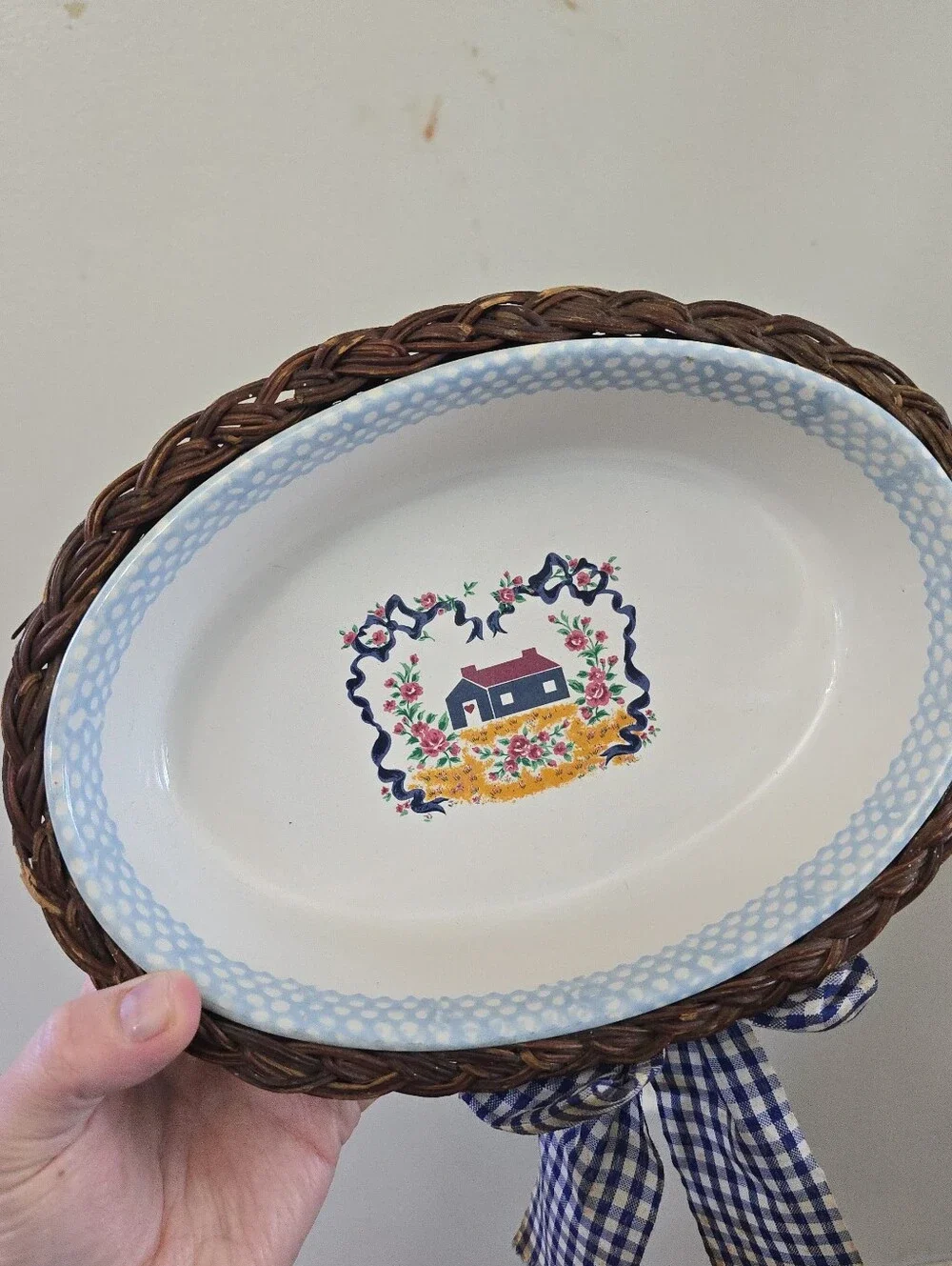 1995 Teamson, Stoneware Casserole Bake Dishe 8.5